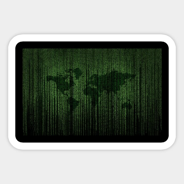 matrix movie film tv system Sticker by untagged_shop